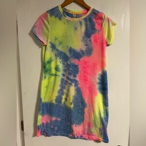 Tie-Dye T-Shirt Dress